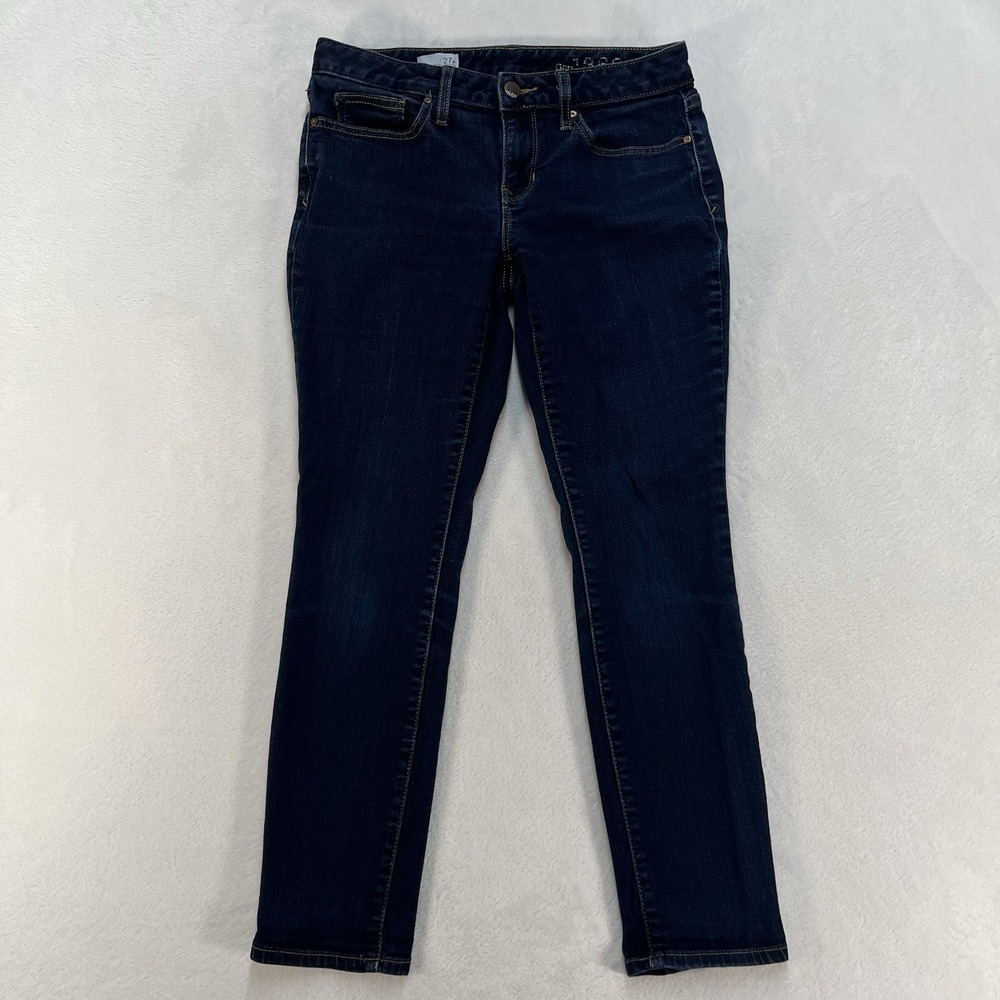 GAP Curvy Skinny Jeans Womens Petite 27 Denim Casual Basics Fall